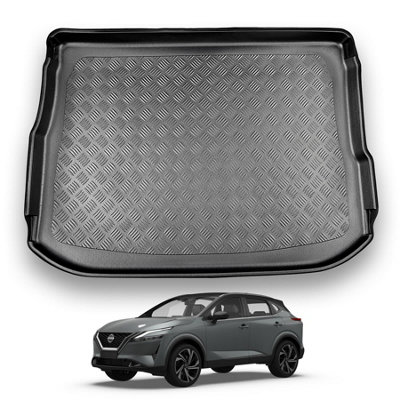 Nomad Nissan Qashqai (2021+) Boot Liner (Upper Boot Position) Tailored Boot Protector Waterproof Raised Edges Accessory from B&Q