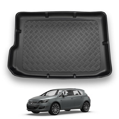 Nomad Vauxhall Astra J (2010-2015) (Hatchback) Boot Liner (Upper Boot Position Tailored Boot Mat Protector Waterproof Accessory from B&Q