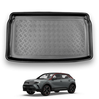Nomad Vauxhall Mokka (2021+) Boot Liner (Upper Boot Position) Tailored Boot Protector Waterproof Raised Edges Accessory from B&Q