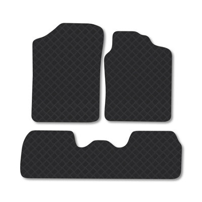 Car Mat Co Peugeot Partner Teepee (1996-2008) Rubber Van Mats Tailored Fit from B&Q
