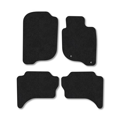 Car Mat Co Floor Mats For Mitsubishi L200 (2015-2021) (Warrior) Carpet Tailored Van Mat Set from B&Q