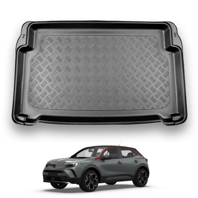 Nomad Vauxhall Mokka-E (2021+) Boot Liner Tailored Boot Mat Protector Waterproof Raised Edges Accessory Easy Install All-Weather from B&Q