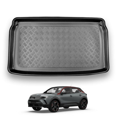 Nomad Vauxhall Mokka-E (2021+) Boot Liner (Upper Boot Position) Tailored Boot Protector Waterproof Raised Edges Accessory from B&Q