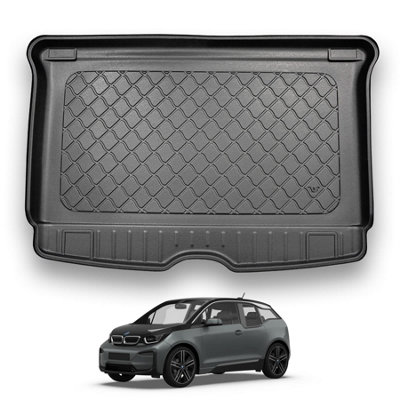 Nomad Bmw I3 (2013+) Boot Liner (Not For Range Extender Models) Premium Tailored Boot Mat Protector Waterproof Accessory from B&Q