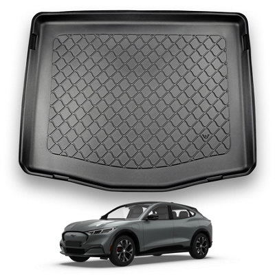 Nomad Ford Mustang Mach-E (2021+) Boot Liner (Upper Boot Position) Premium Tailored Boot Mat Protectorwaterproof Accessory from B&Q