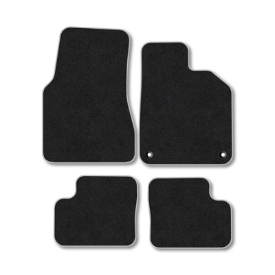 Car Mat Co Renault Twingo 2014+ Car Mats Grey Trim Carpet Tailored  Easy Clean Clips from B&Q