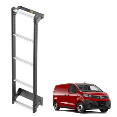 Van Guard Van Ultiladder For Vauxhall Vivaro (2019+)5 Rung Van Door Ladder (Anti-Corrosive) from B&Q
