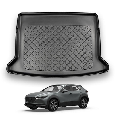 Nomad Mazda Cx-30 (2019+) Boot Liner Premium Tailored Boot Mat Protector Easy Install Waterproof Raised Edges Custom Accessory from B&Q