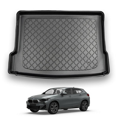 Nomad Bmw X2 (2018-23) (F39) Boot Liner Premium Tailored Boot Mat Protector Easy Install Thermoplastic Waterproof Raised Edges from B&Q