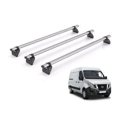 B&Q - Vd  Kammbar Fleet 3 Bar For Nissan Nv400 (Interstar) (2010 On) H1/h2 Only Fits H1/h2 Roof Heights