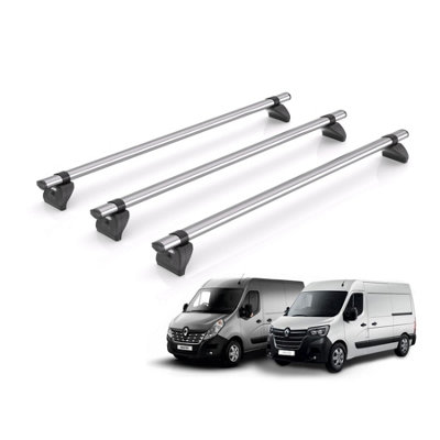 B&Q - Vd  Kammbar Fleet 3 Bar For Renault Master (2010+) H1/h2 Suitable Only For H1/h2 Roof Height Models