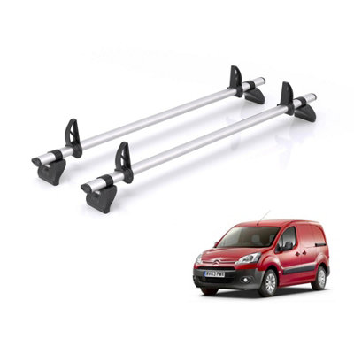 B&Q -  Roof Rack For Citroen Berlingo (2008-2018) 2X Aluminium Roof BarsKammbar ProGa2Pr