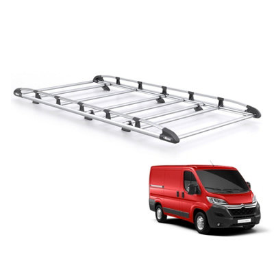B&Q - Citroen Relay Roof Rack For 2006+ (L1H1)  Aluminum Kammrack Only For L1 Wheelbase With H1 Roof Height