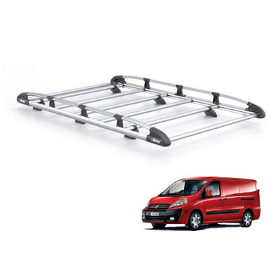 B&Q - Fiat Scudo Roof Rack For 2007-2016 (L2H1Barn Doors)  Kammrack Only For L2 Wheelbase With Barn Doors