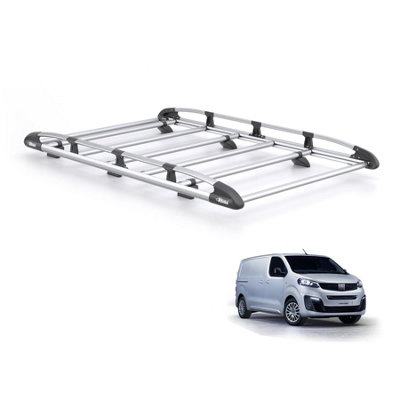 B&Q - Fiat Scudo Roof Rack For 2022+ Standard  (Tailgate)  Kammrack Only For Standard Wheelbase With Tailgate Rear Door