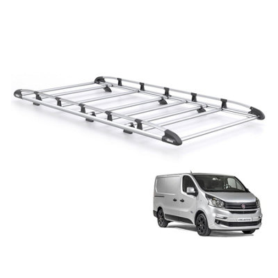Fiat Talento Roof Rack For 2016-2021 Short Wheelbase Rhino Kammrack Only For Short Wheelbase With Standard Roof And Barn Doors