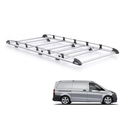 Mercedes Vito Roof Rack For 2015+ Long Wheelbase Rhino Kammrack Only For Long Wheelbase With Barn Doors