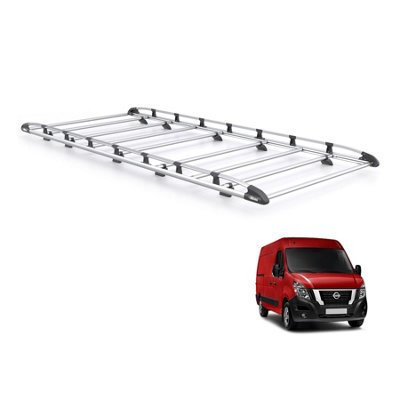 B&Q - Nissan Nv400 Roof Rack For 2010-2021 L4H2 Models  Kammrack Only For L4 Wheelbase With H2 Roof
