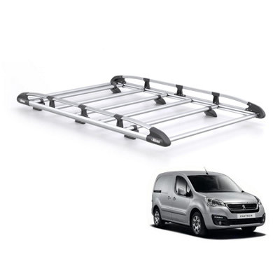 B&Q - Peugeot Partner Roof Rack For 2008-2018 L1 (Tailgate)  Kammrack Only For L1 Wheelbase With Tailgate Rear Doors
