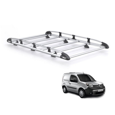 B&Q - Renault Kangoo Roof Rack For 2008-2021 Compact (L1)  Kammrack Only For Compact (L1) Wheelbase With Barn Doors