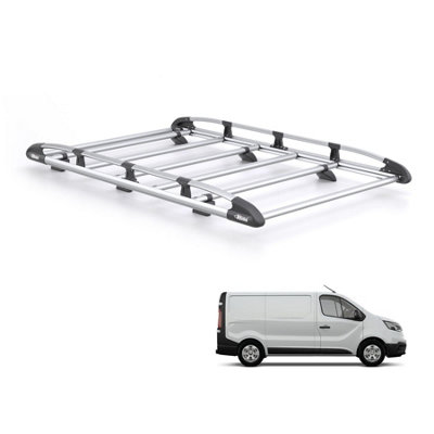 B&Q - Renault Trafic Roof Rack For 2014+ Swb (Tailgate)  Kammrack