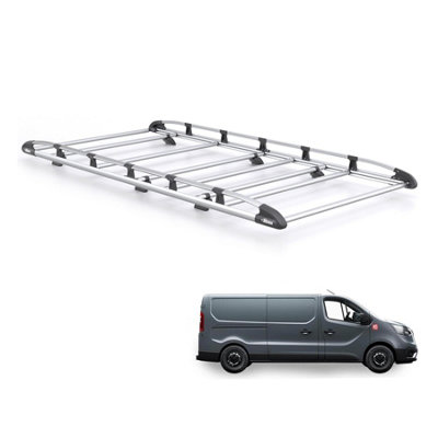 B&Q - Renault Trafic Roof Rack For 2014+ Lwb (Tailgate)  Kammrack