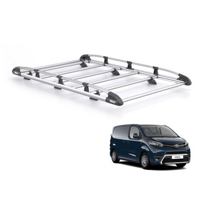 B&Q - Toyota Proace Roof Rack For 2016+ Compact (L1) Model  Kammrack Only For Compact (L1) Wheelbase With Barn Doors