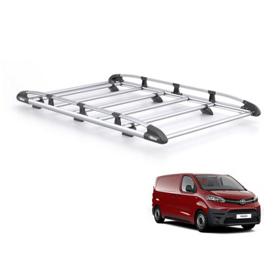 B&Q - Toyota Proace Roof Rack For 2016+ Medium (L2) Tailgate  Kammrack Only For Medium (L2) Wheelbase With Tailgate Rear Doors