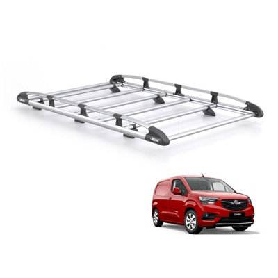 B&Q - Vd  Kammrack 7 Bar For Vauxhall Combo (2018+) L1Barn Doors (K) Only For L1 Wheelbase Models