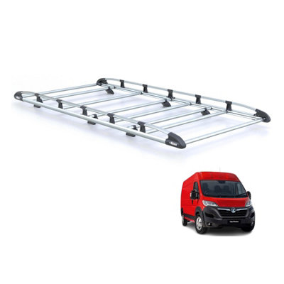 B&Q - Vauxhall Movano Roof Rack For 2021+ (L2H2) Aluminium  Kammrack Only For L2 Wheelbase With H2 Roof