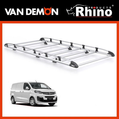 B&Q - Vd  Kammrack 8 Bar For Vauxhall Vivaro (2019+) Swb (L1)Barn Doors Only For Swb (L1) Wheelbase Barn Doors