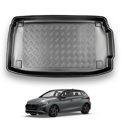 Nomad Hyundai I20 (2020+) Boot Liner (Upper Boot Position) Tailored Boot Protector Waterproof Raised Edges Custom Fit Accessory from B&Q