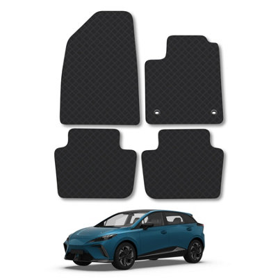 Car Mat Co Mg Mg4 (2022+)  Ev Rubber Car Mats Heavy-Duty Tailored Fit Waterproof Durable from B&Q