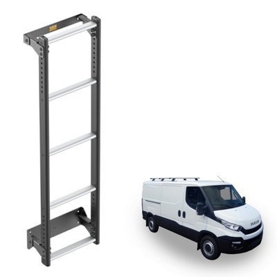 B&Q -  Van Ultiladder For Iveco Daily (2014+)5 Rung Van Door Ladder (Anti-Corrosive)