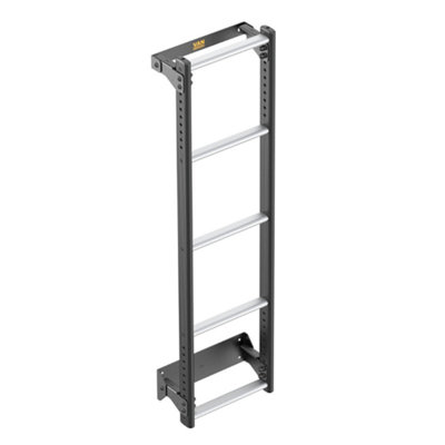 B&Q -  Van Ultiladder For Vauxhall Movano (2010-2021)6 Rung Van Door Ladder (Anti-Corrosive)