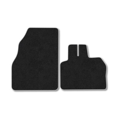 Car Mat Co Renault Kangoo (2008-2021) Van Mats Accessories Tailored Fit Carpet Car Floor Mats Non Slip Grey Trim Compatible Accessory from B&Q