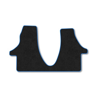 Car Mat Co Vw Transporter T6.1 (2019+) Double Seat Car Mats Tailored Fit Blue Trim Accessory Carpet Car Accessories Floor Mat from B&Q