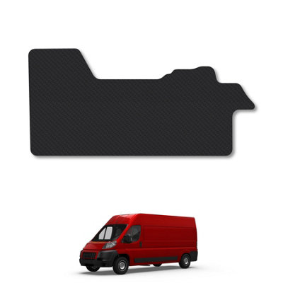 Car Mat Co Fiat Ducato (2006- ) 5mm Thick Rubber Car Mats Heavy-Duty Tailored Fit Van Mats from B&Q