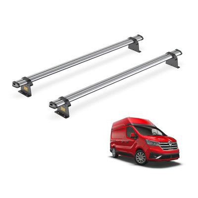 B&Q -  Trade Renault Trafic (2014+) Roof Rack 2 Steel Roof BarsUltibar TradeSb211-2