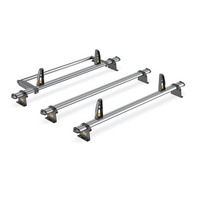 B&Q -  Fiat Talento 3 Bar Roof Rack + Ladder Roller For 2016+ (High Roof Models)Van Guard Trade