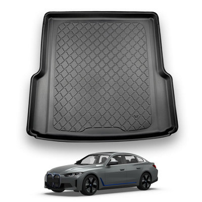 Nomad Bmw I4 (2021+) Boot Liner (Gran Coupe Models) Premium Tailored Boot Mat Protector Waterproof Raised Edges Accessory from B&Q
