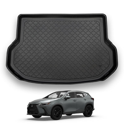 Nomad Lexus Nx 300H (2019+) Boot Liner Premium Tailored Fit Boot Mat Protector Easy Install Thermoplastic Waterproof Raised Edges from B&Q