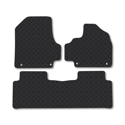 Car Mat Co Hyundai Ioniq 2021+ (Fixed Centre Console) Rubber Car Mats Heavy-Duty Tailored from B&Q