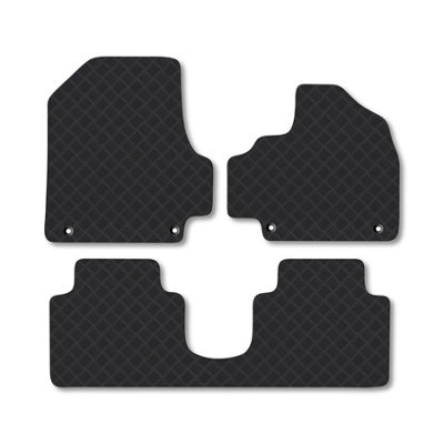 Car Mat Co Hyundai Ioniq 2021+ (Sliding Centre Console) Rubber Car Mats Heavy-Duty from B&Q