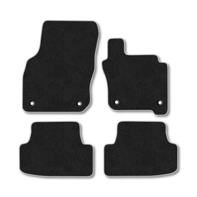 Car Mat Co Vw Golf Mk8 Mild Hybrid 2019+ Car Mats Grey Trim Carpet Tailored Fit Easy Clean from B&Q