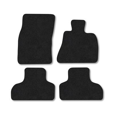 Car Mat Co Bmw X5 F15 (2013-2020) Car Mats Black Carpet Tailored Fit Easy Clean from B&Q