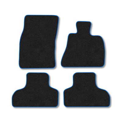 Car Mat Co Bmw X5 F15 2013-2020 Car Mats Blue Trim Carpet Tailored  Easy Clean Clips from B&Q