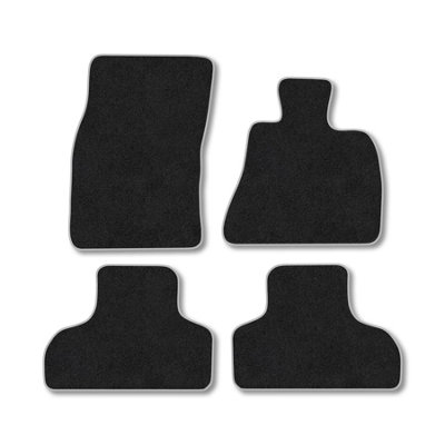 Car Mat Co Bmw X5 F15 2013-2020 Car Mats Grey Trim Carpet Tailored  Easy Clean Clips from B&Q