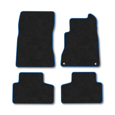 Car Mat Co Mercedes Glb (2021+) Car Mats Blue Trim Carpet Tailored Fit Easy Clean With Clip from B&Q