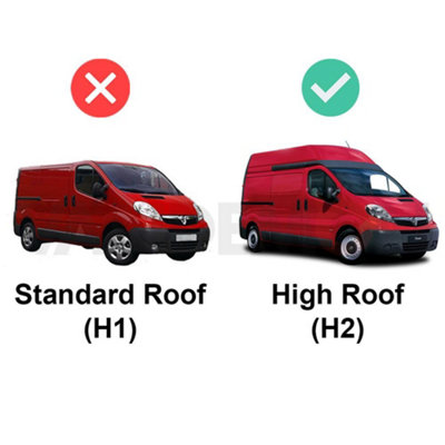 B&Q - Vauxhall Vivaro  Door Ladder For 2001-14 (High) 7 Anti-Slip Steps